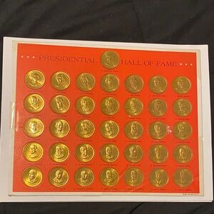 Presidential Hall of Fame Coin Set